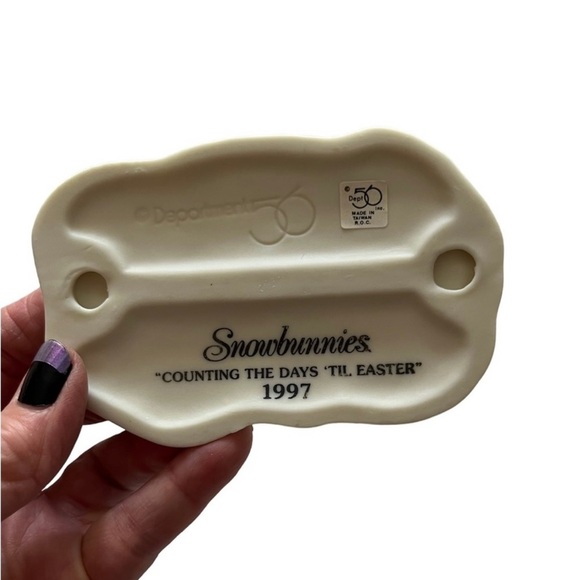 Department 56 Snowbunnies figurine Statue collectible Christmas gift - Picture 11 of 11